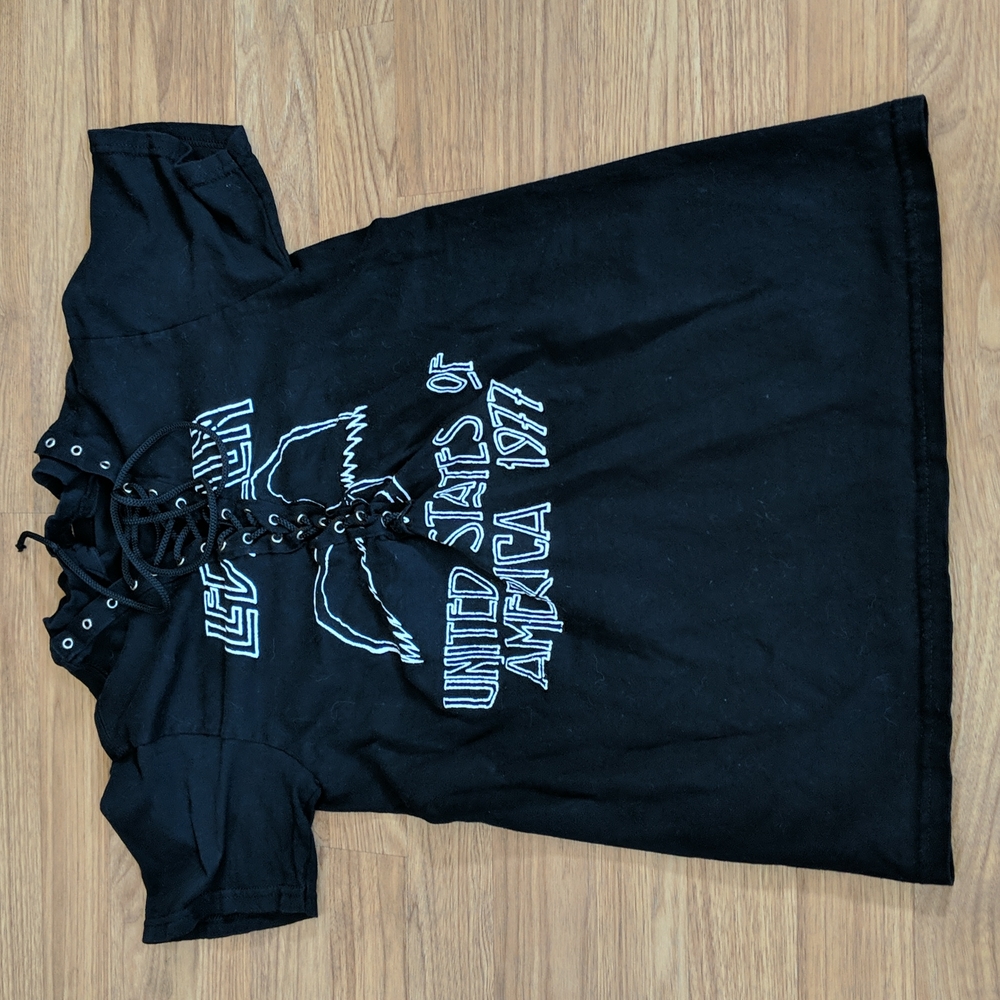 Led Zeppelin T-Shirt tee top laced Small S
